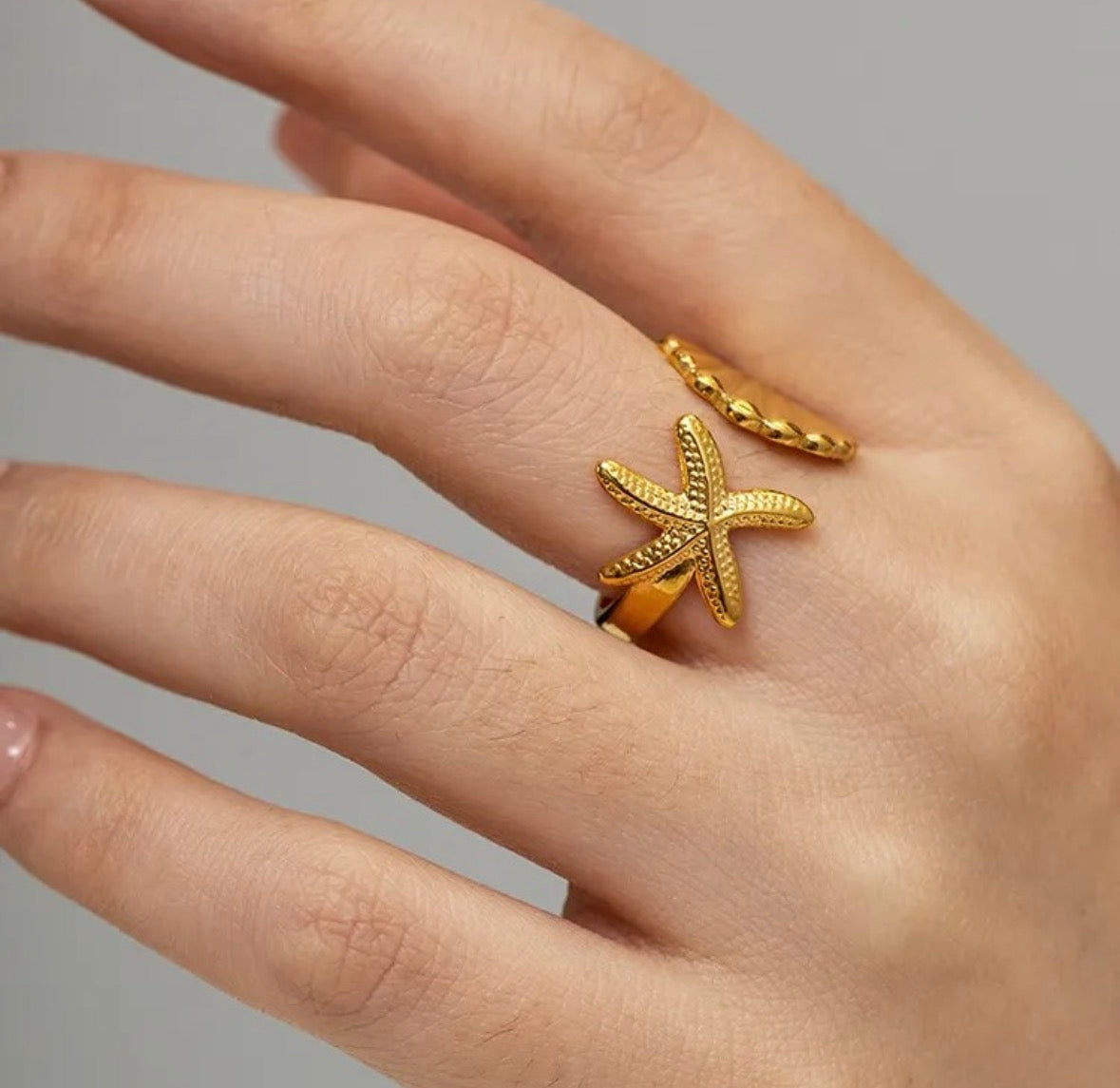 Ocean Muse Adjustable Ring