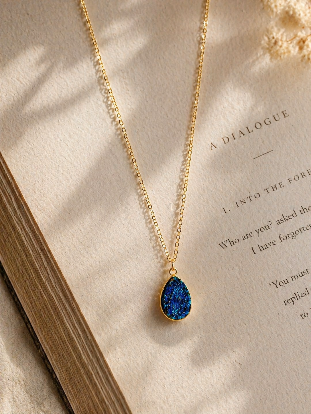 Starlit Blue Teardrop