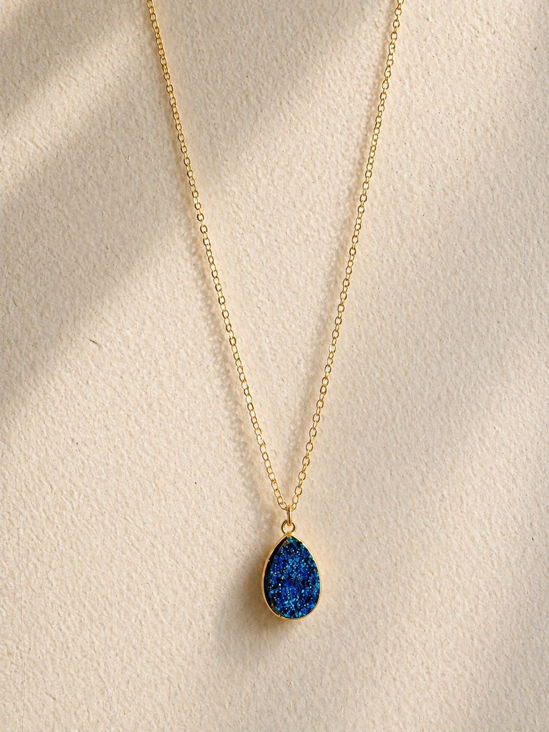 Starlit Blue Teardrop