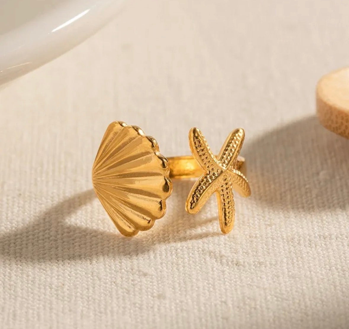 Ocean Muse Adjustable Ring