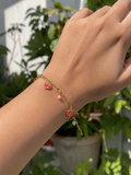 Strawberry Charm Bracelet