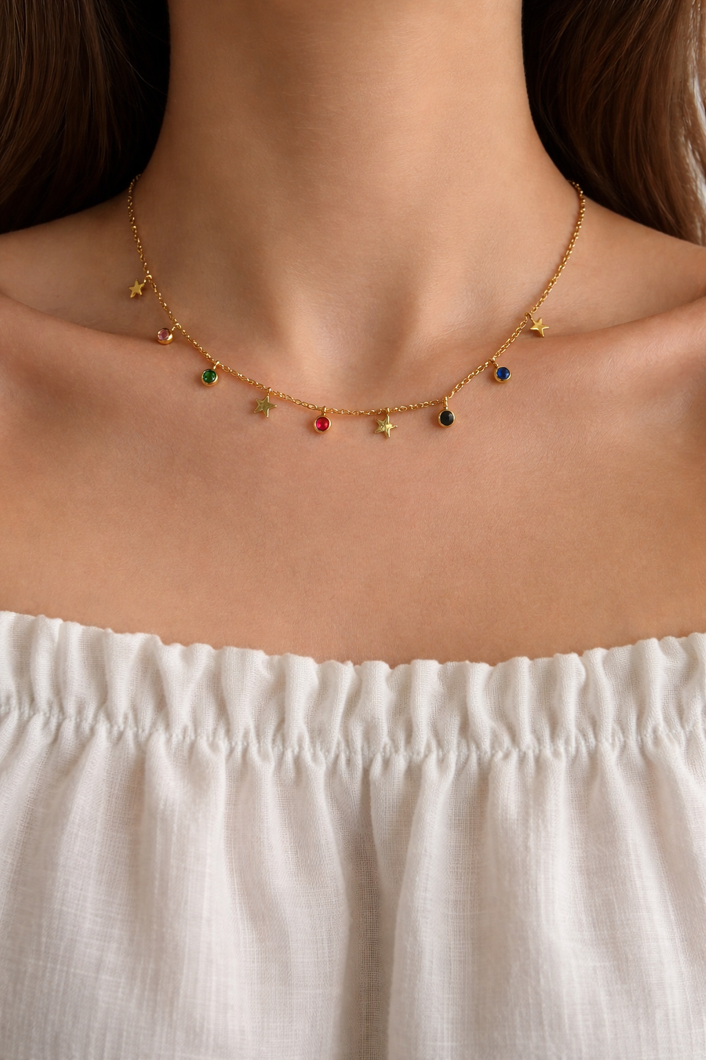 Stellar Spectrum Charm Necklace