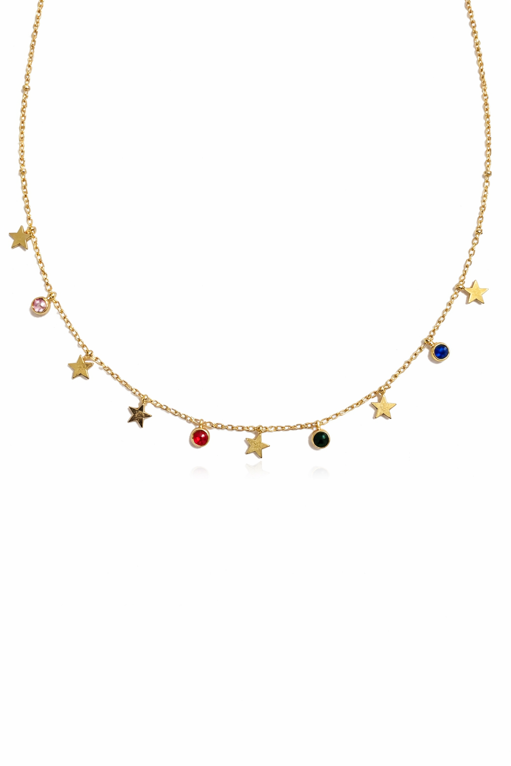 Stellar Spectrum Charm Necklace