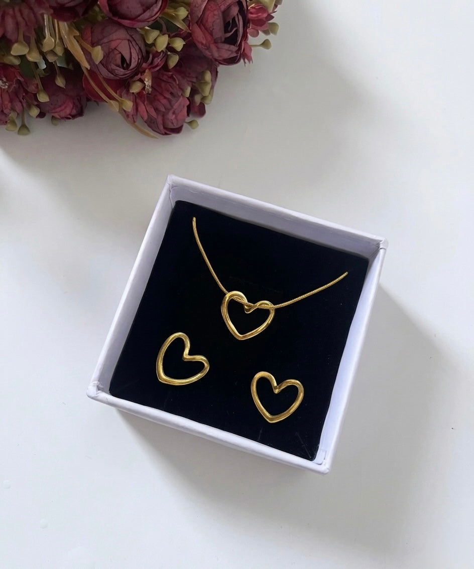 Golden Heart Duo Set ✨