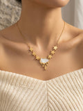 Stellar Drift Melting Cloud Necklace