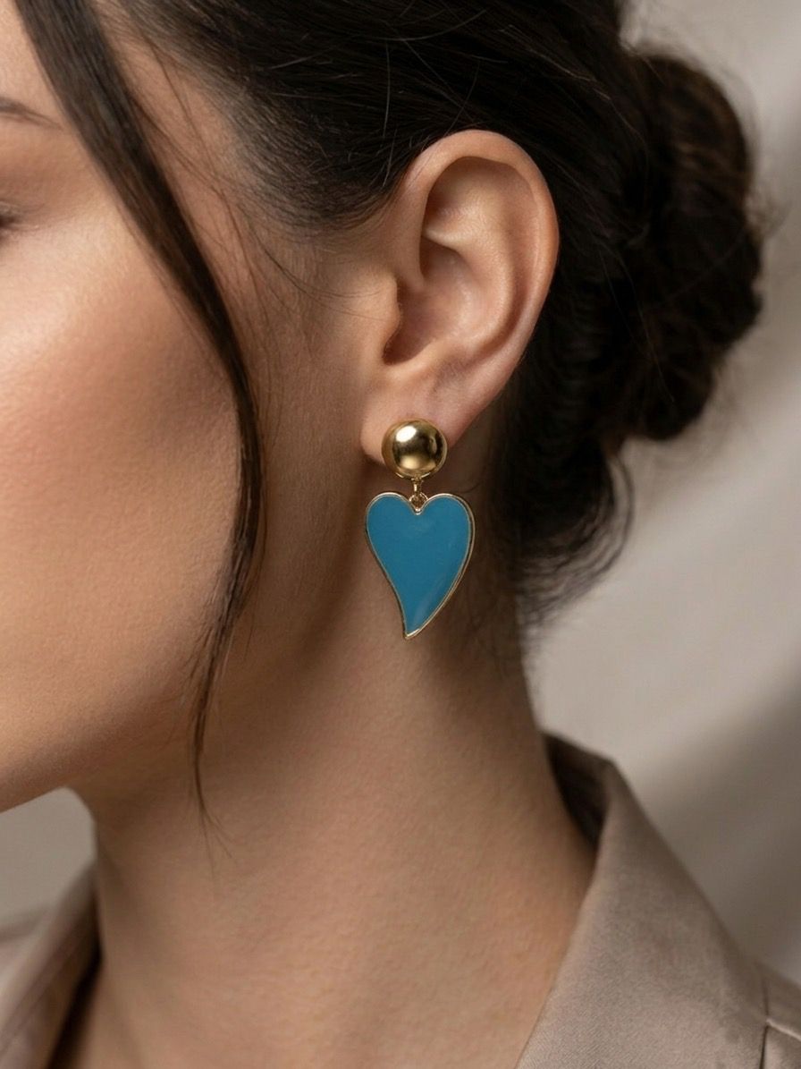 The Azure Heart Drops