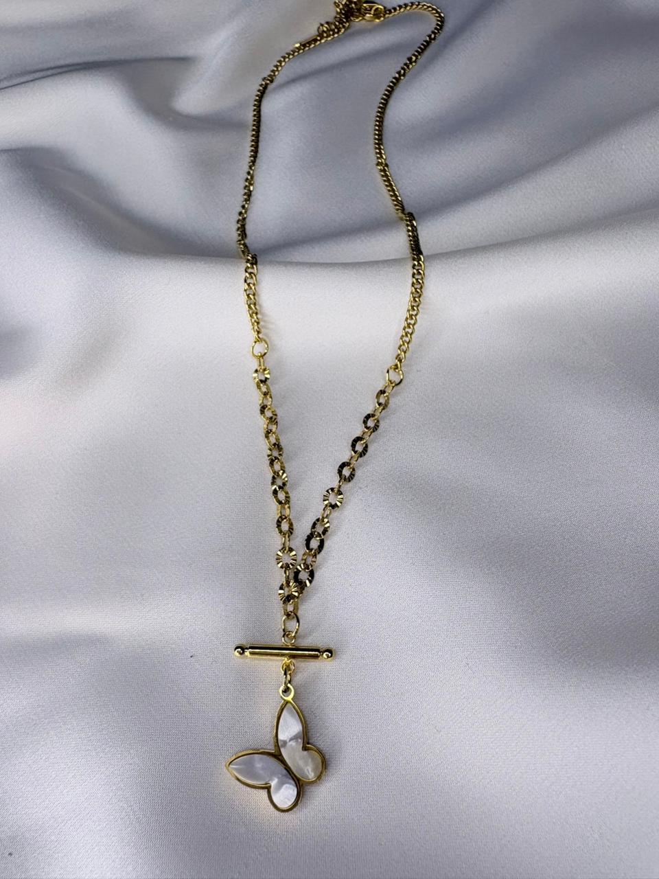 Butterfly Grace Pendant Necklace