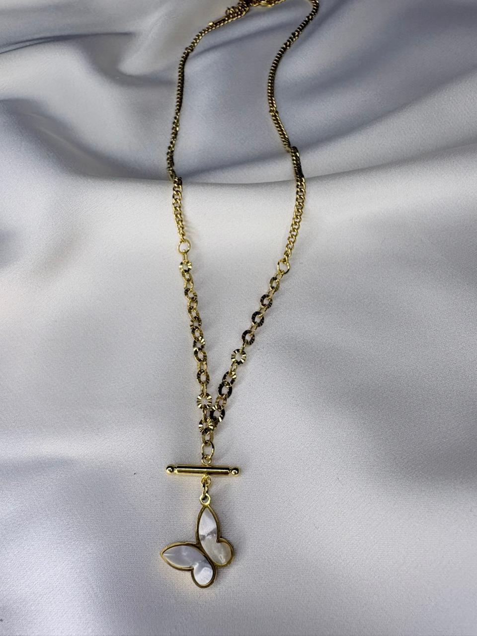 Butterfly Grace Pendant Necklace